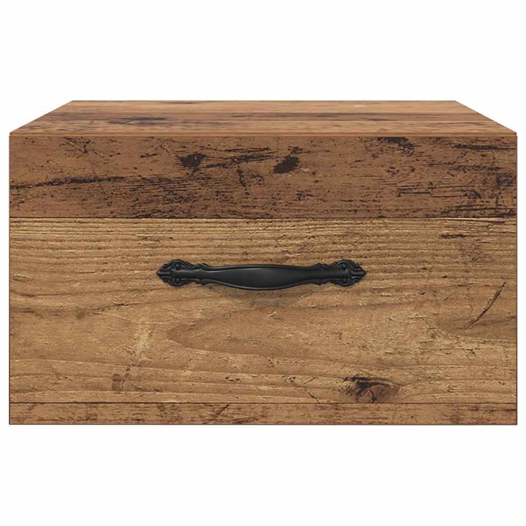 Noćni ormar 2 pcs Staro drvo 35 x 35 x 20 cm Konstruirano drvo