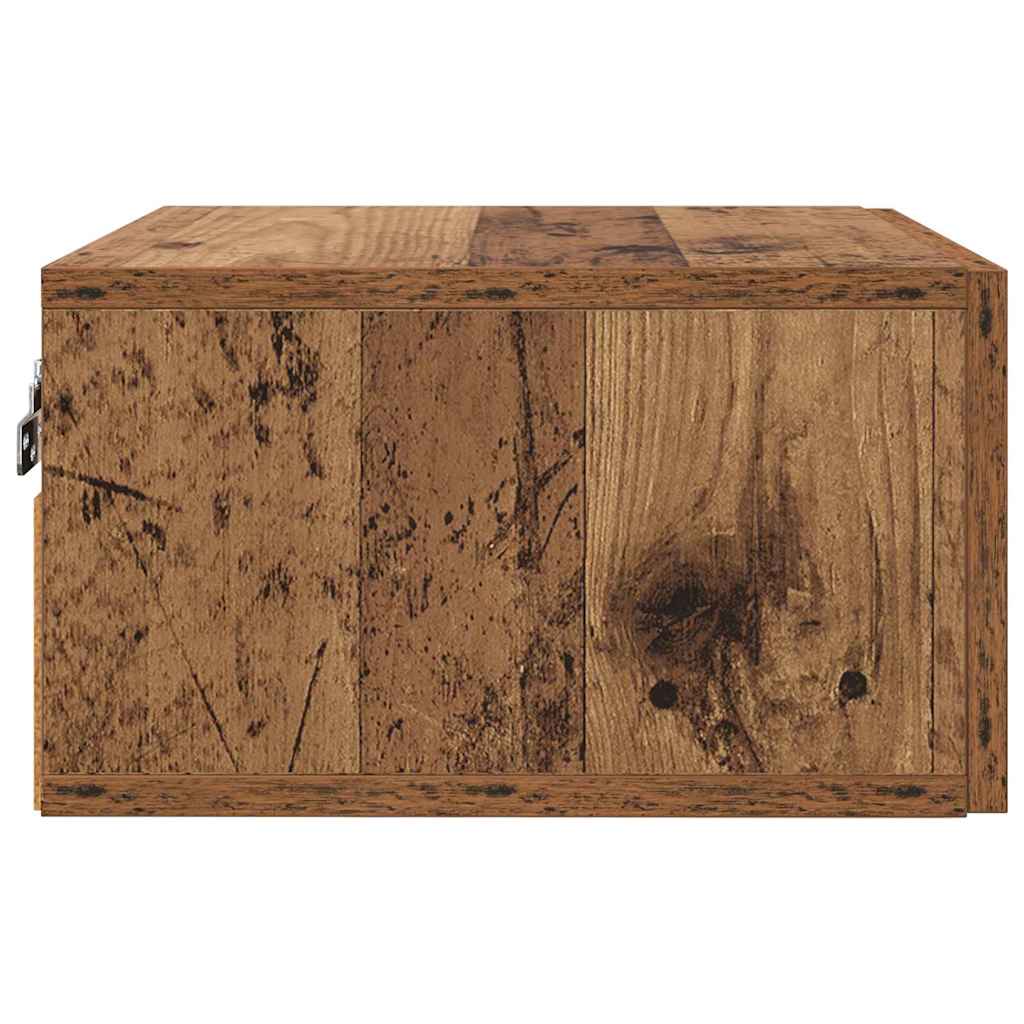 Noćni ormar 2 pcs Staro drvo 35 x 35 x 20 cm Konstruirano drvo