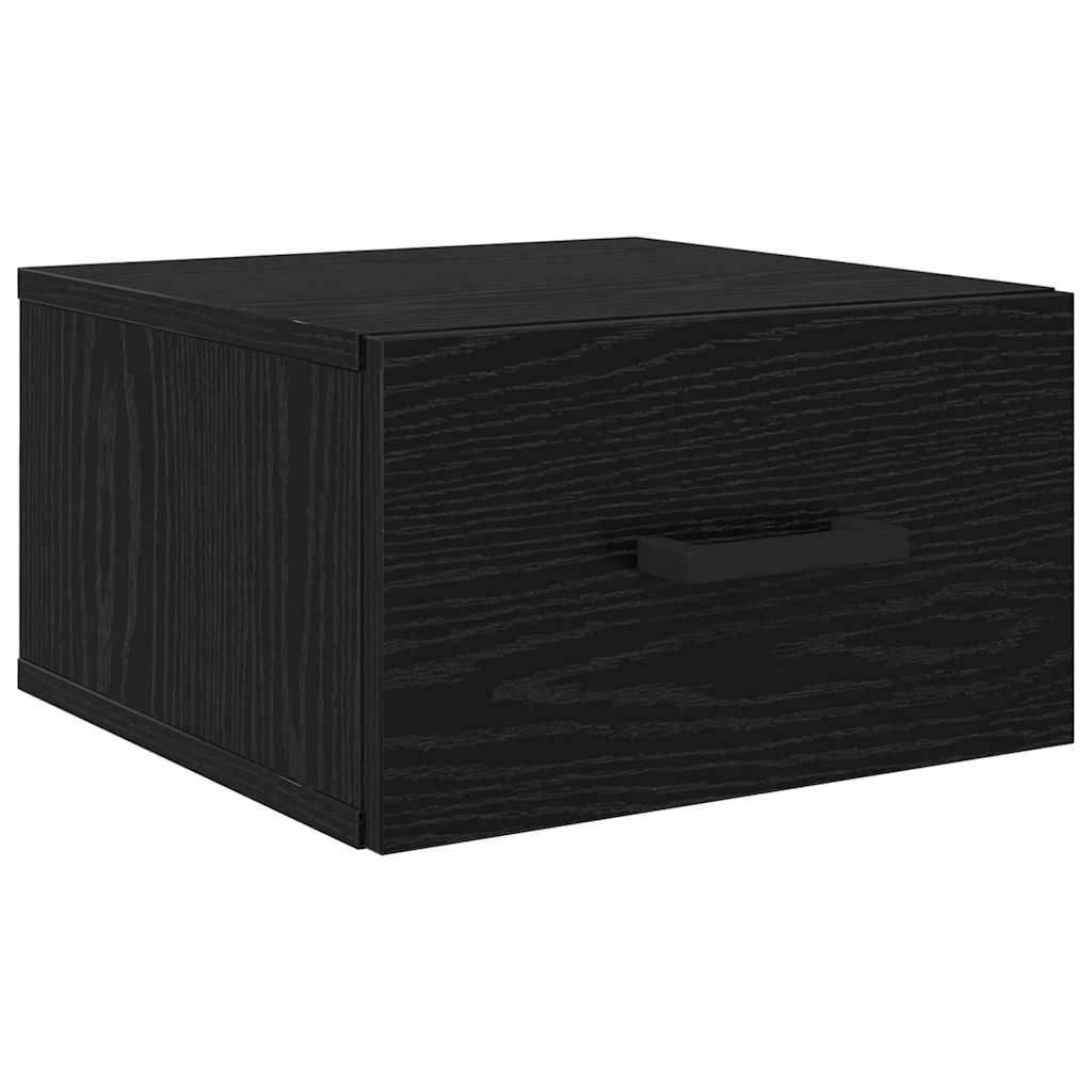 Noćni ormar 2 pcs Crni hrast 35 x 35 x 20 cm Konstruirano drvo