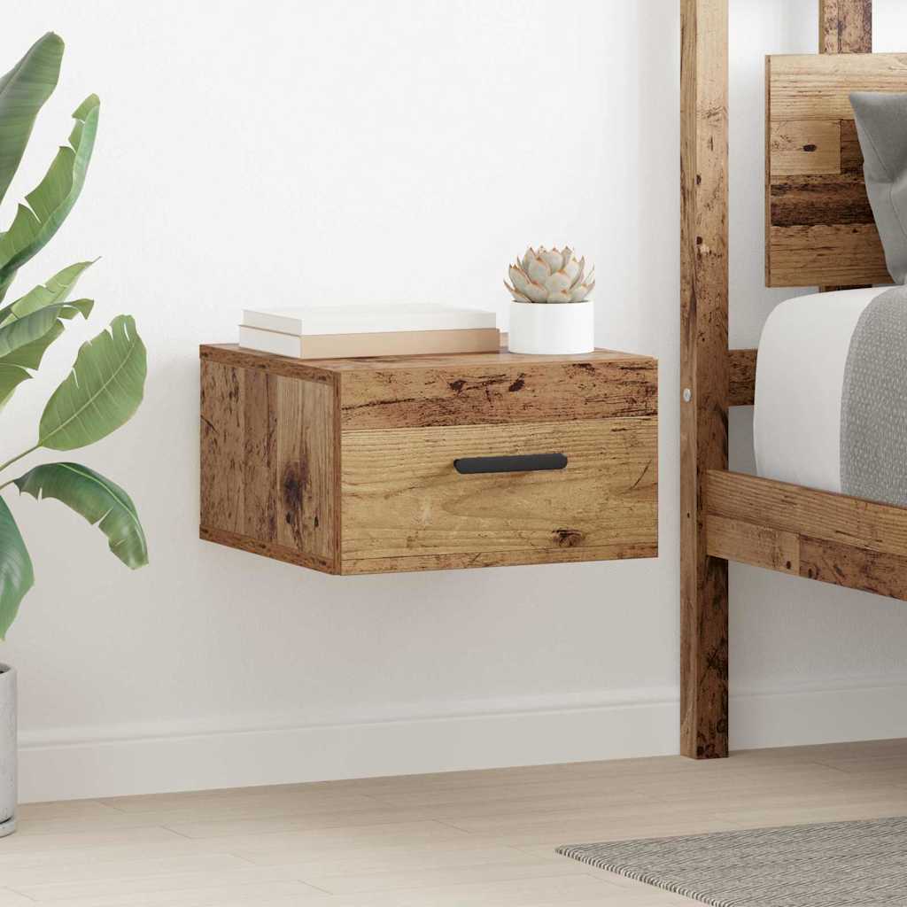 Noćni ormar 2 pcs Staro drvo 35 x 35 x 20 cm Konstruirano drvo