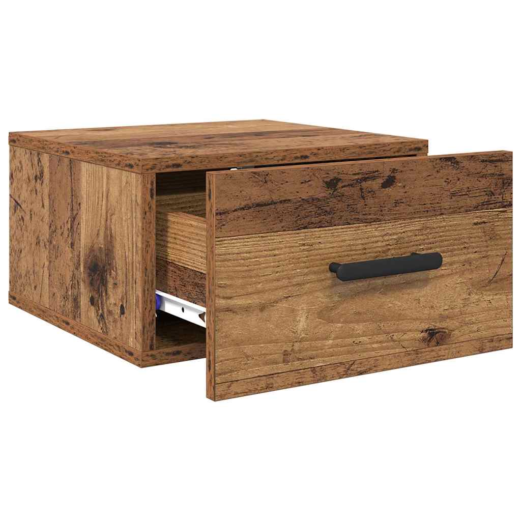 Noćni ormar 2 pcs Staro drvo 35 x 35 x 20 cm Konstruirano drvo