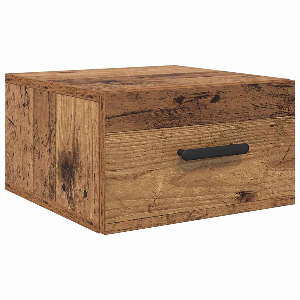Noćni ormar 2 pcs Staro drvo 35 x 35 x 20 cm Konstruirano drvo