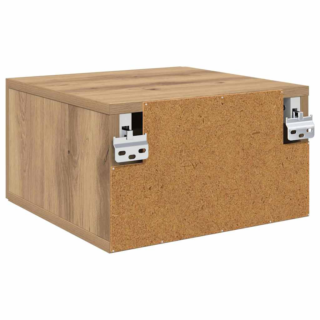Noćni ormar s ladicama 2 pcs hrast artisan 35 x 35 x 20 cm