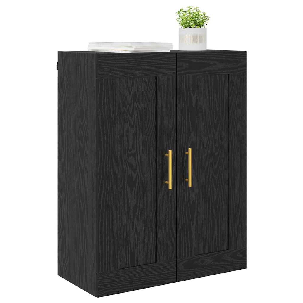 Zidni ormarić Crni hrast 69,5 x 34 x 90 cm Konstruirano drvo