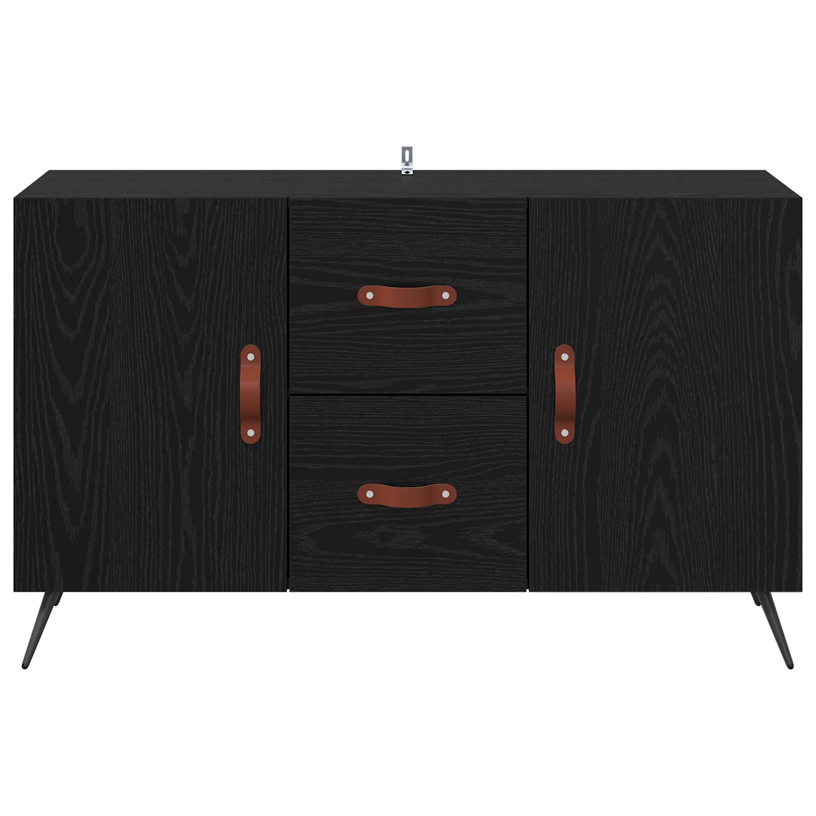 Kreveta Crni hrast 100 x 36 x 60 cm Konstruirano drvo