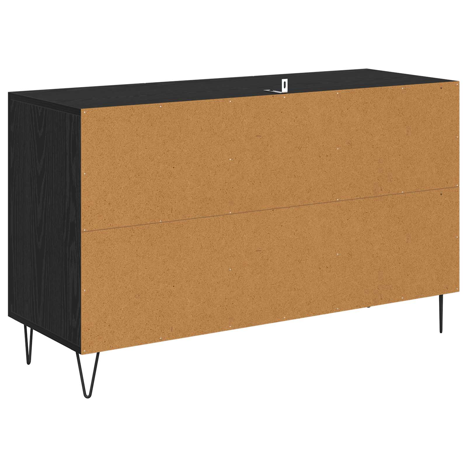 Kreveta Crni hrast 100 x 36 x 60 cm Konstruirano drvo