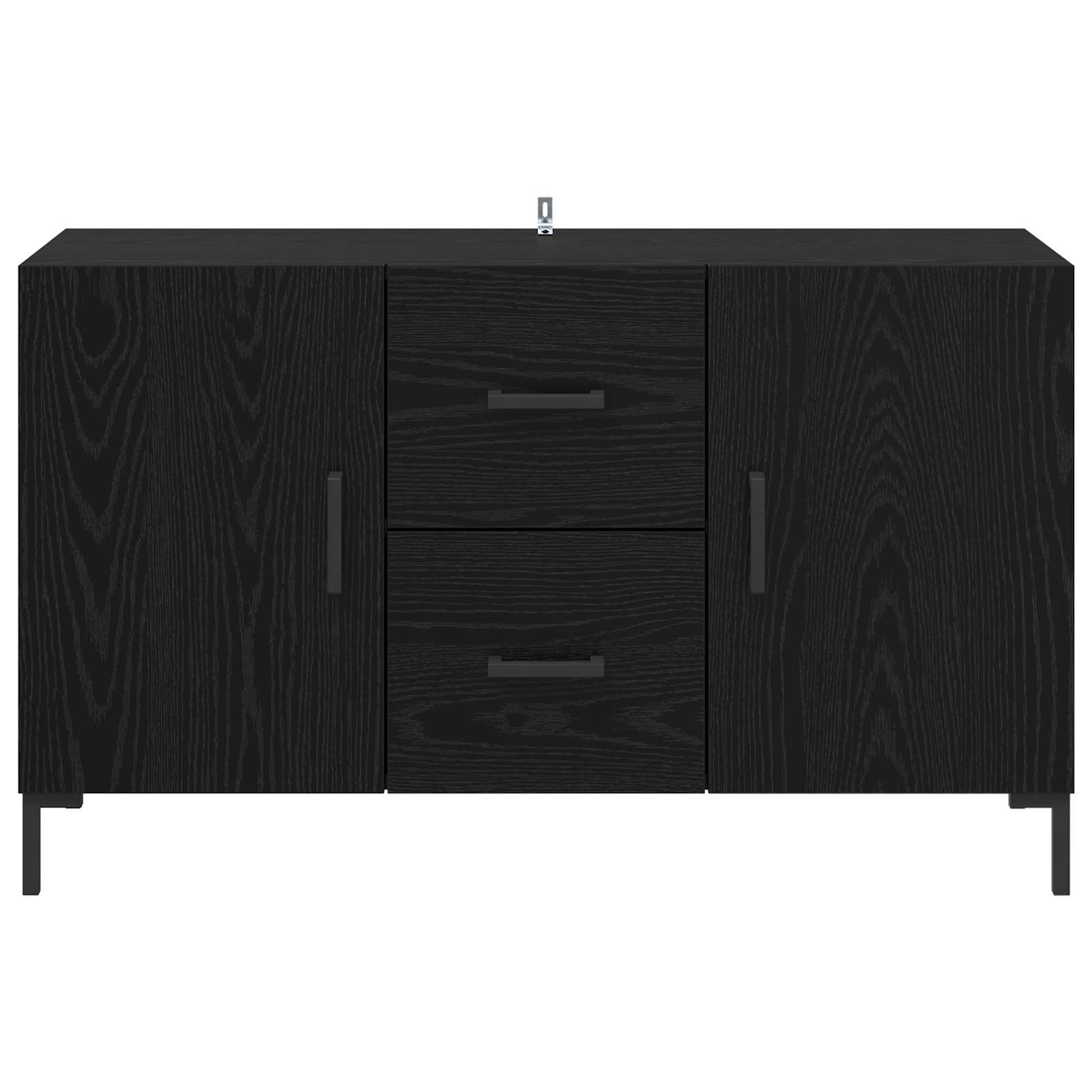 Kreveta Crni hrast 100 x 36 x 60 cm Konstruirano drvo