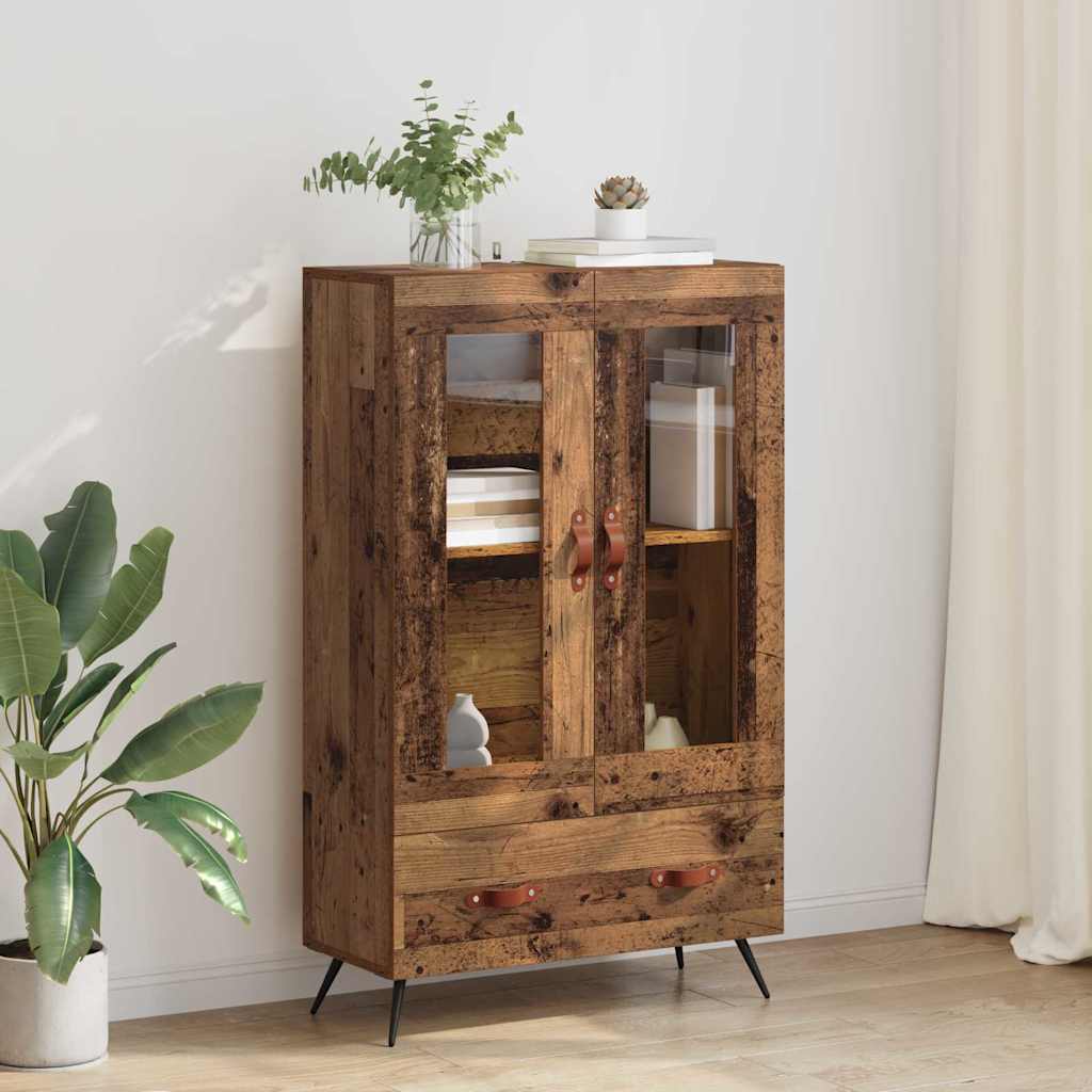 Highboard s ladicama Staro drvo 69,5 x 31 x 115 cm