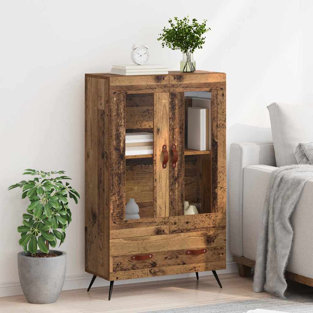 Highboard s ladicama Staro drvo 69,5 x 31 x 115 cm