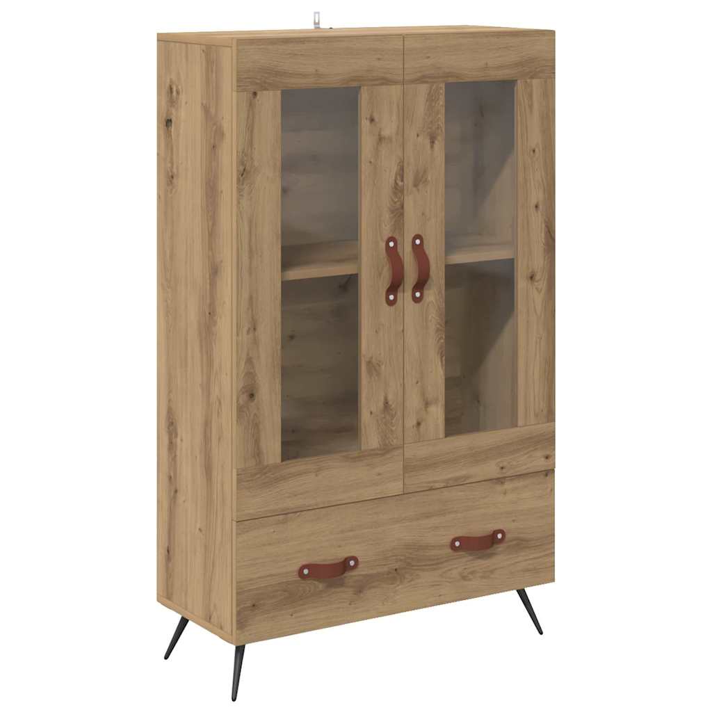 Highboard s ladicama Umjetnički hrast 69,5 x 31 x 115 cm