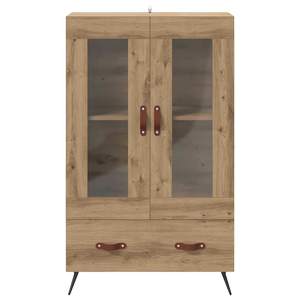 Highboard s ladicama Umjetnički hrast 69,5 x 31 x 115 cm
