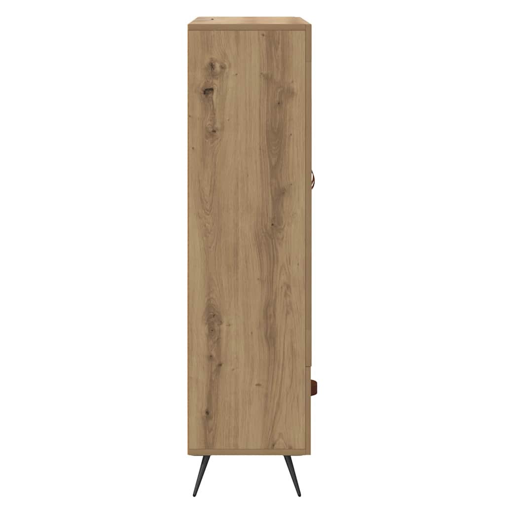 Highboard s ladicama Umjetnički hrast 69,5 x 31 x 115 cm