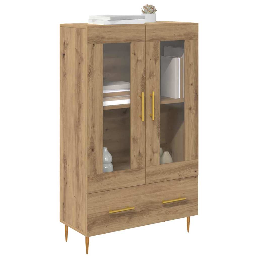 Highboard s ladicama Umjetnički hrast 69,5 x 31 x 115 cm