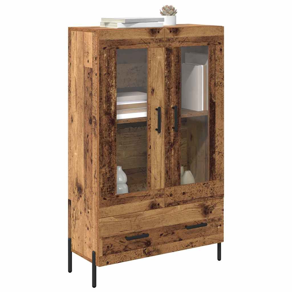 Highboard s ladicama Corona Staro drvo 69,5 x 31 x 115 cm