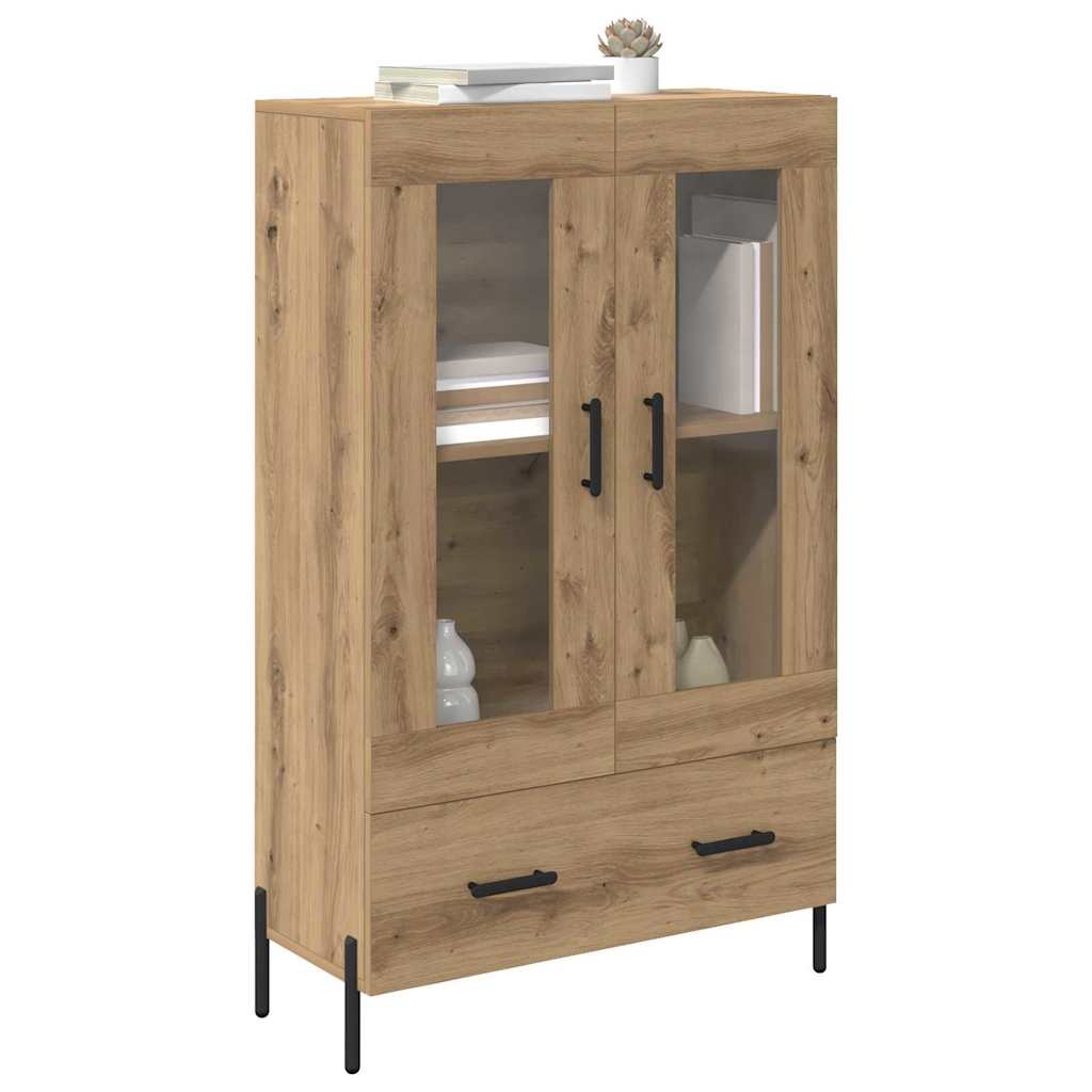 Highboard s ladicama Corona Umjetnički hrast 69,5 x 31 x 115 cm