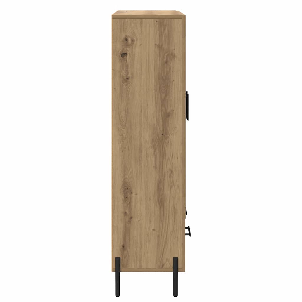 Highboard s ladicama Corona Umjetnički hrast 69,5 x 31 x 115 cm