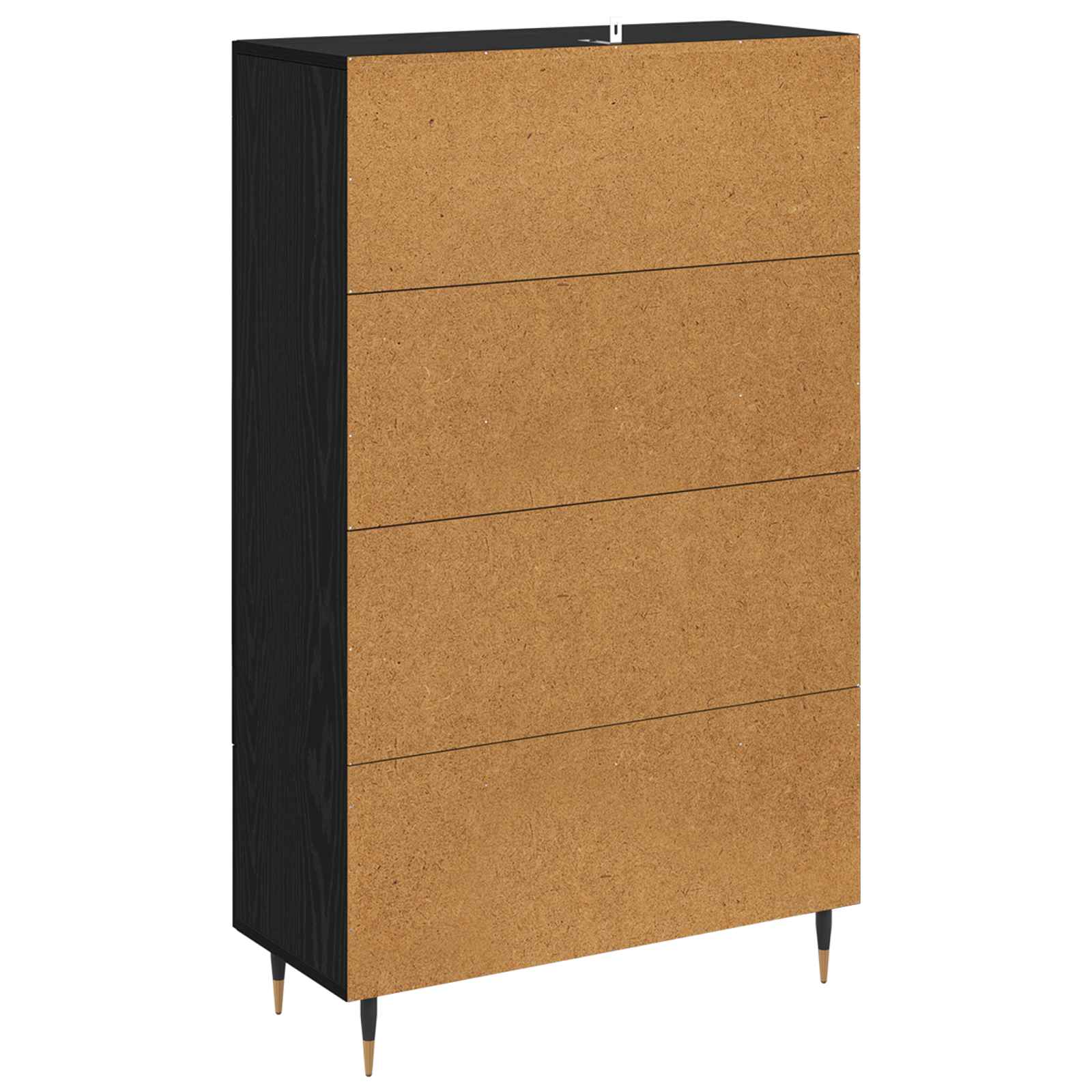 Highboard Crni hrast 69,5 x 31 x 115 cm Konstruirano drvo