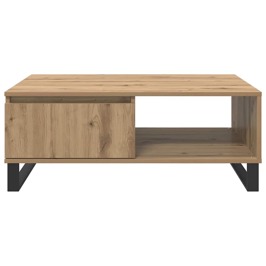 Kava Stol Umjetnički hrast 90 x 60 x 35 cm Konstruirano drvo