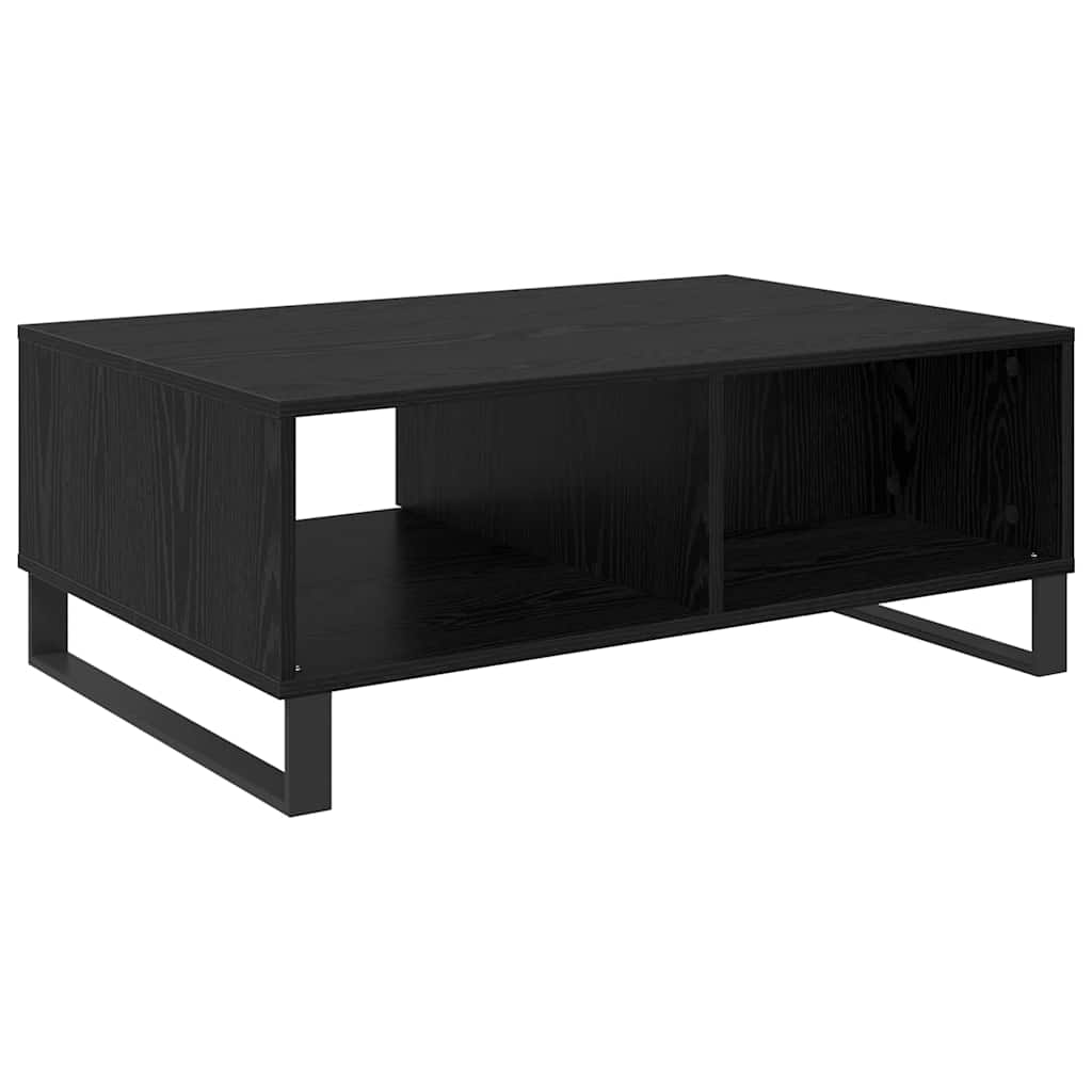 Kava Stol Crni hrast 90 x 60 x 35 cm Konstruirano drvo
