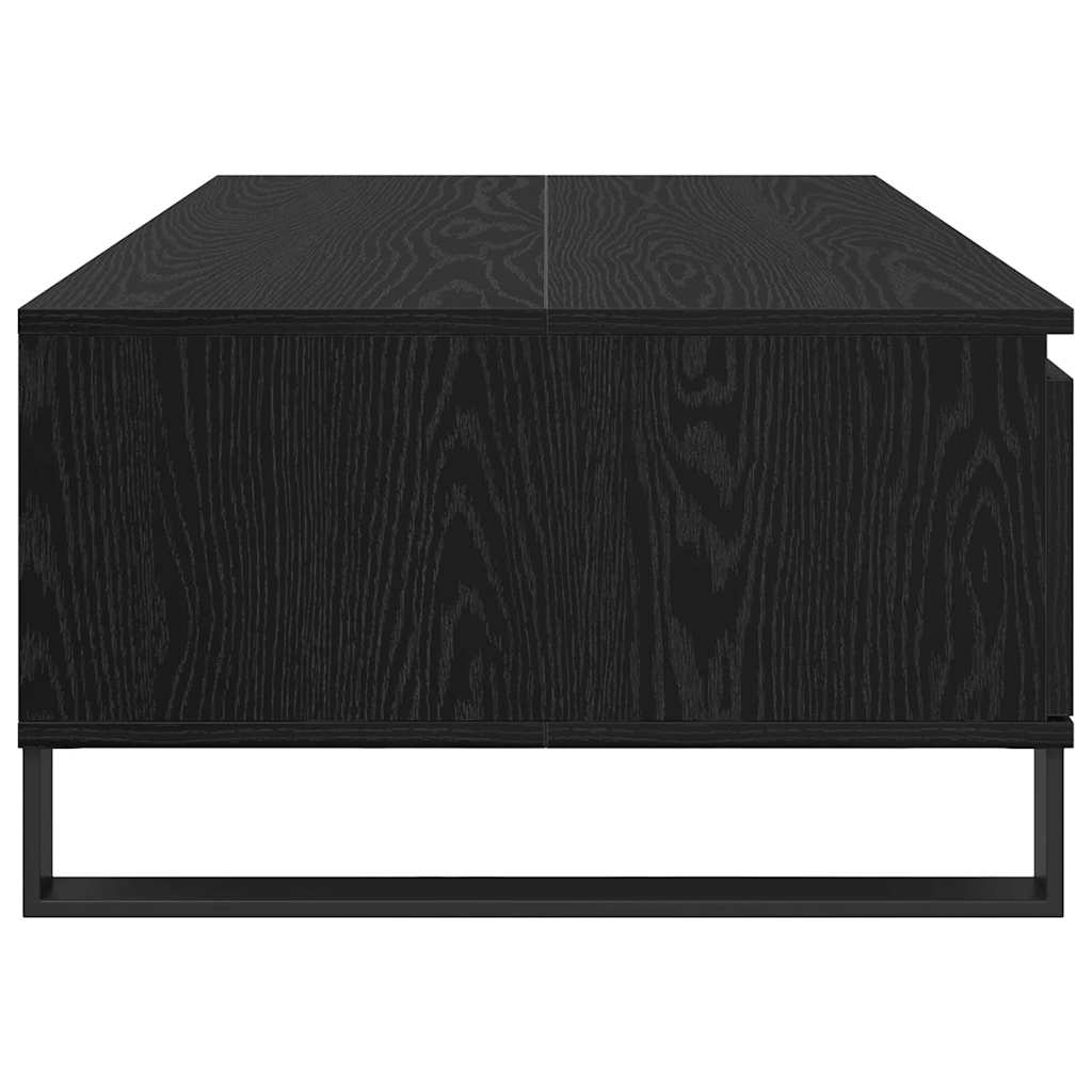 Kava Stol Crni hrast 90 x 60 x 35 cm Konstruirano drvo