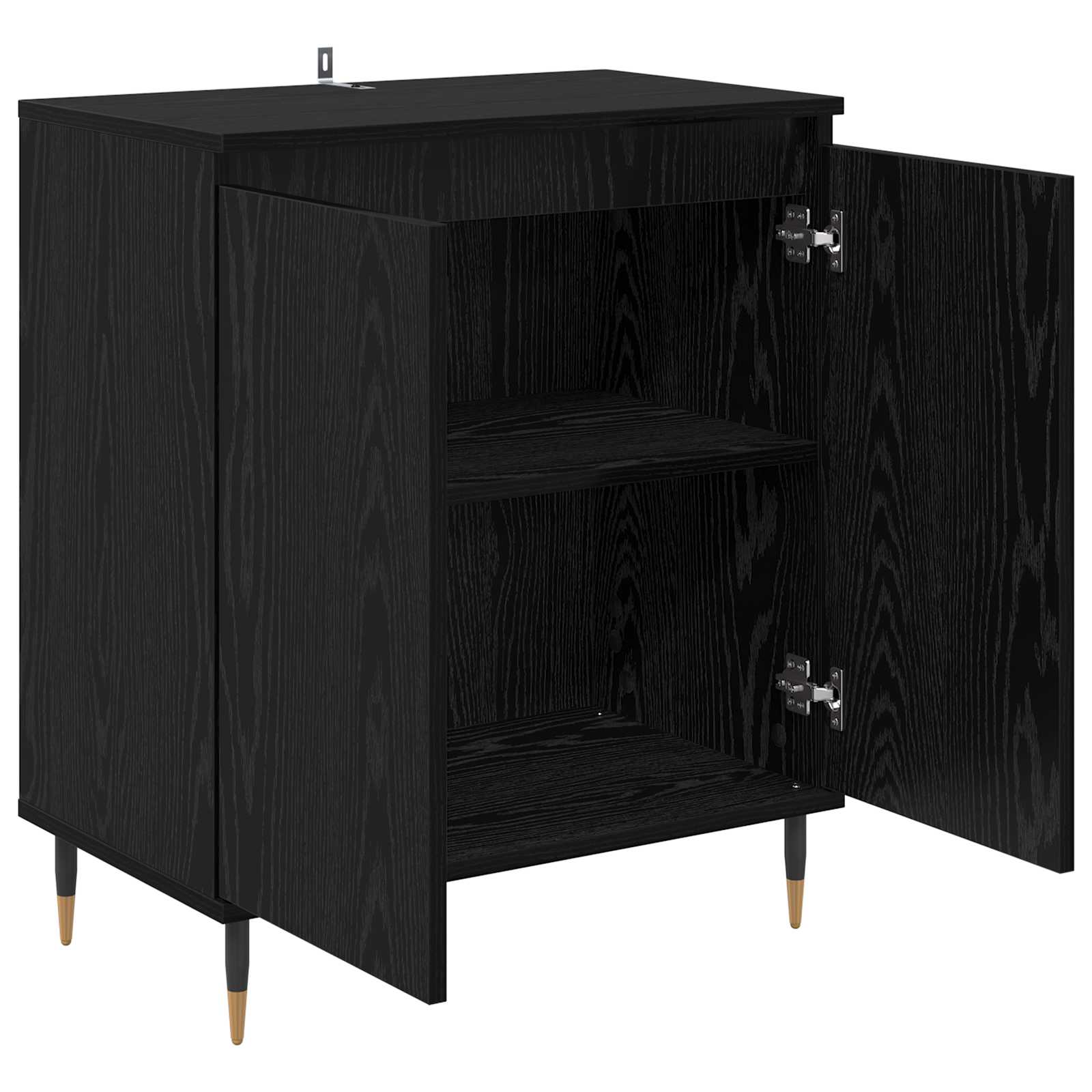 Kreveta Crni hrast 60 x 35 x 70 cm Konstruirano drvo