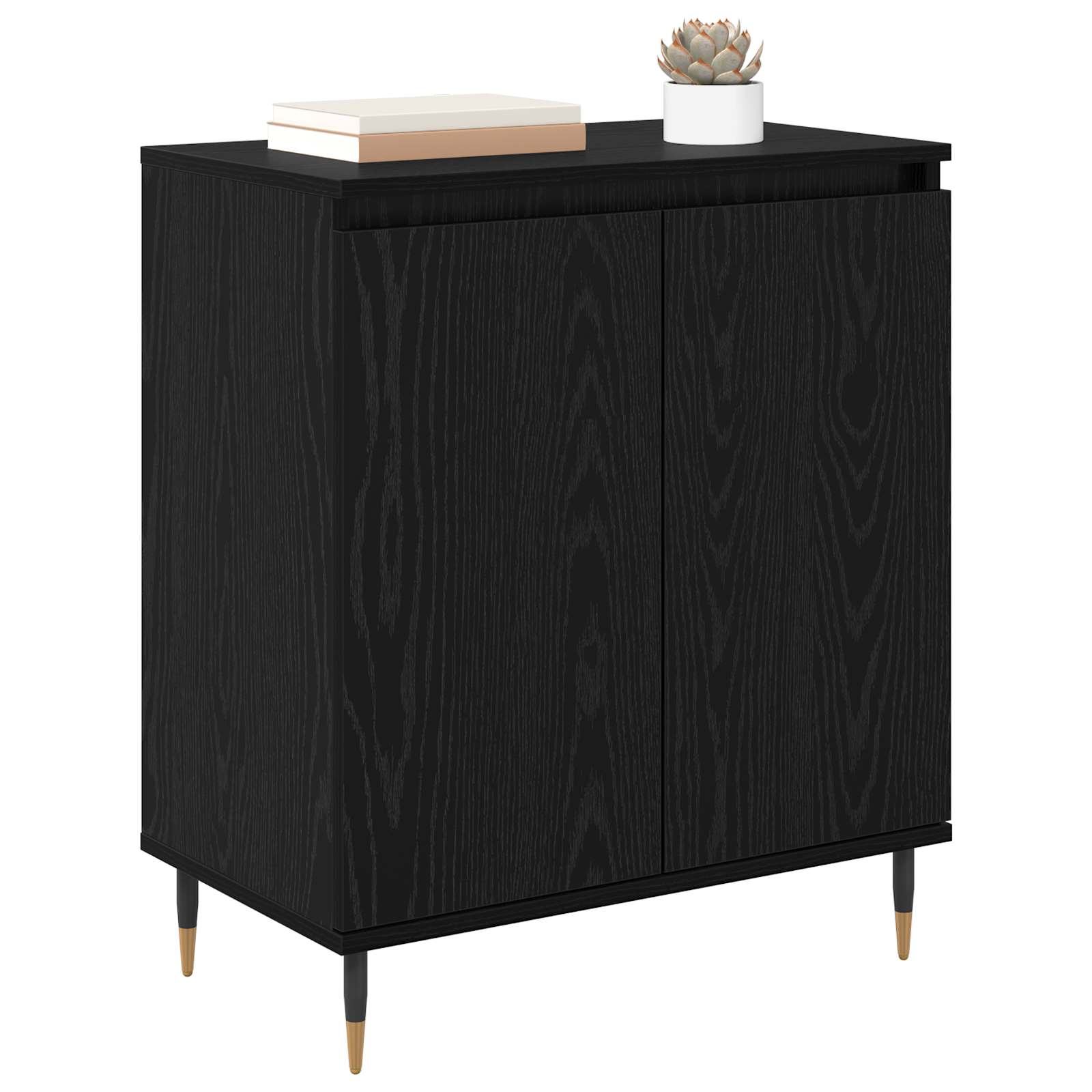 Kreveta Crni hrast 60 x 35 x 70 cm Konstruirano drvo