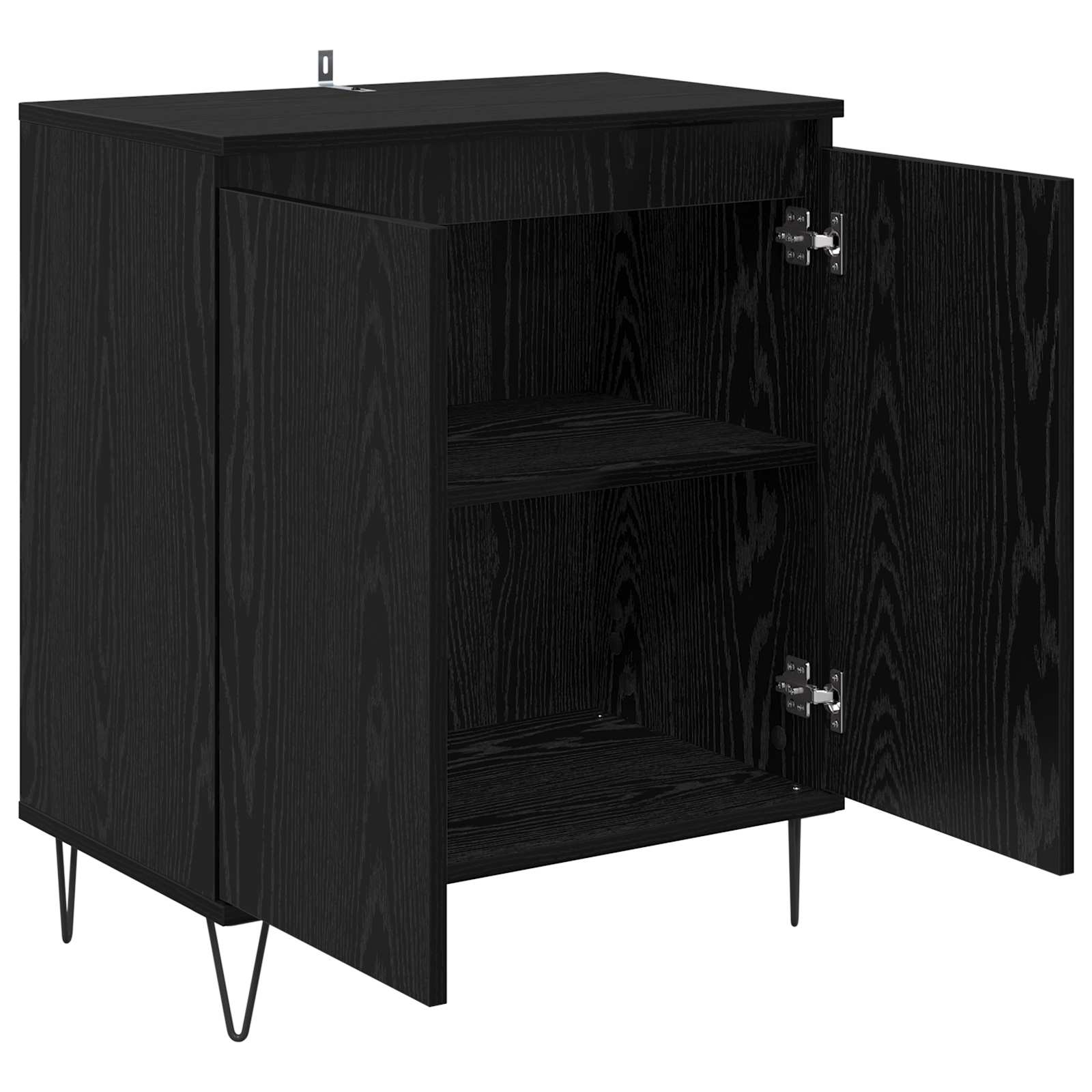 Kreveta Crni hrast 60 x 35 x 70 cm Konstruirano drvo