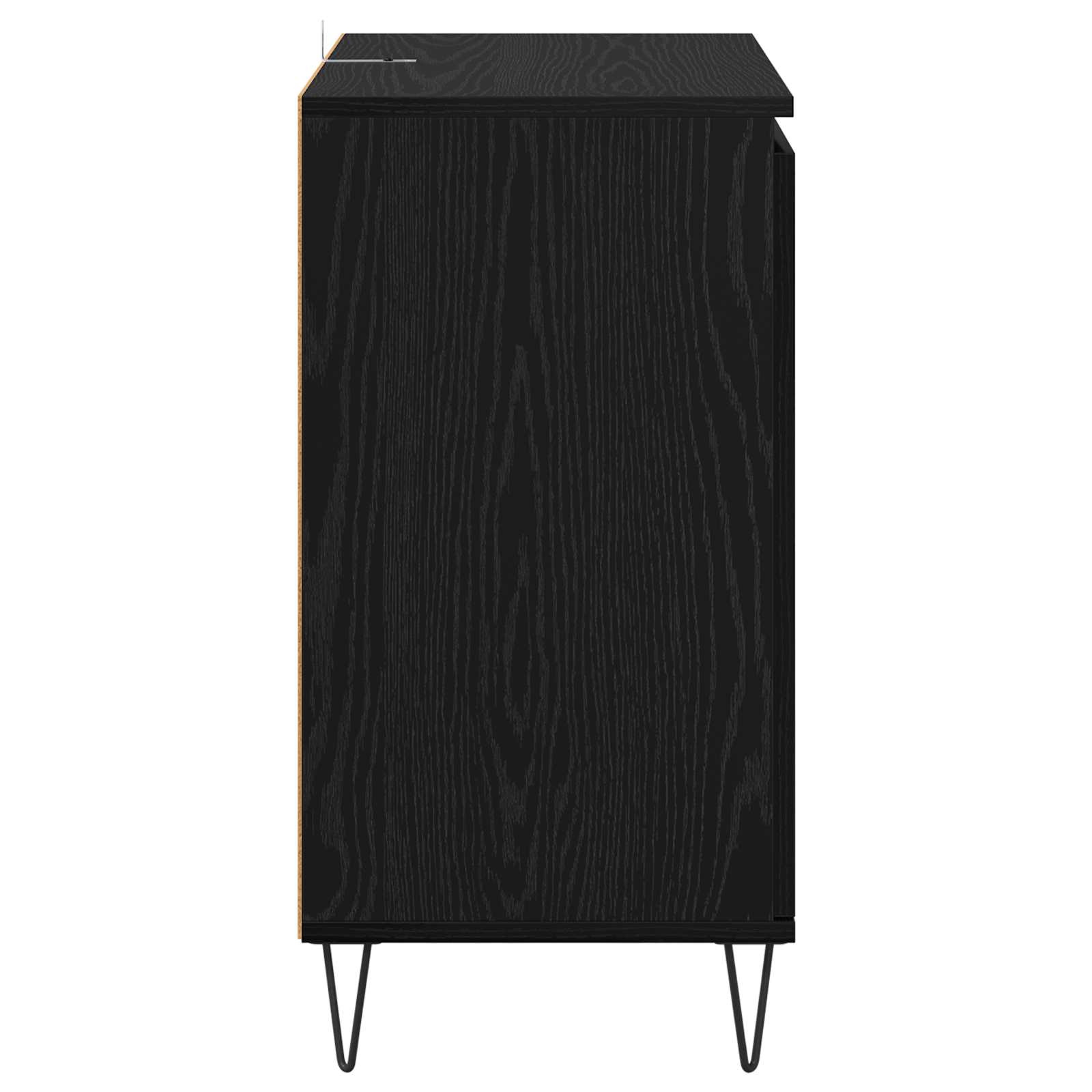 Kreveta Crni hrast 60 x 35 x 70 cm Konstruirano drvo