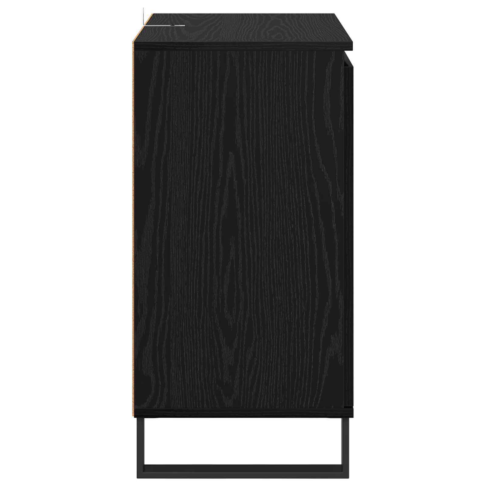 Kreveta Crni hrast 60 x 35 x 70 cm Konstruirano drvo