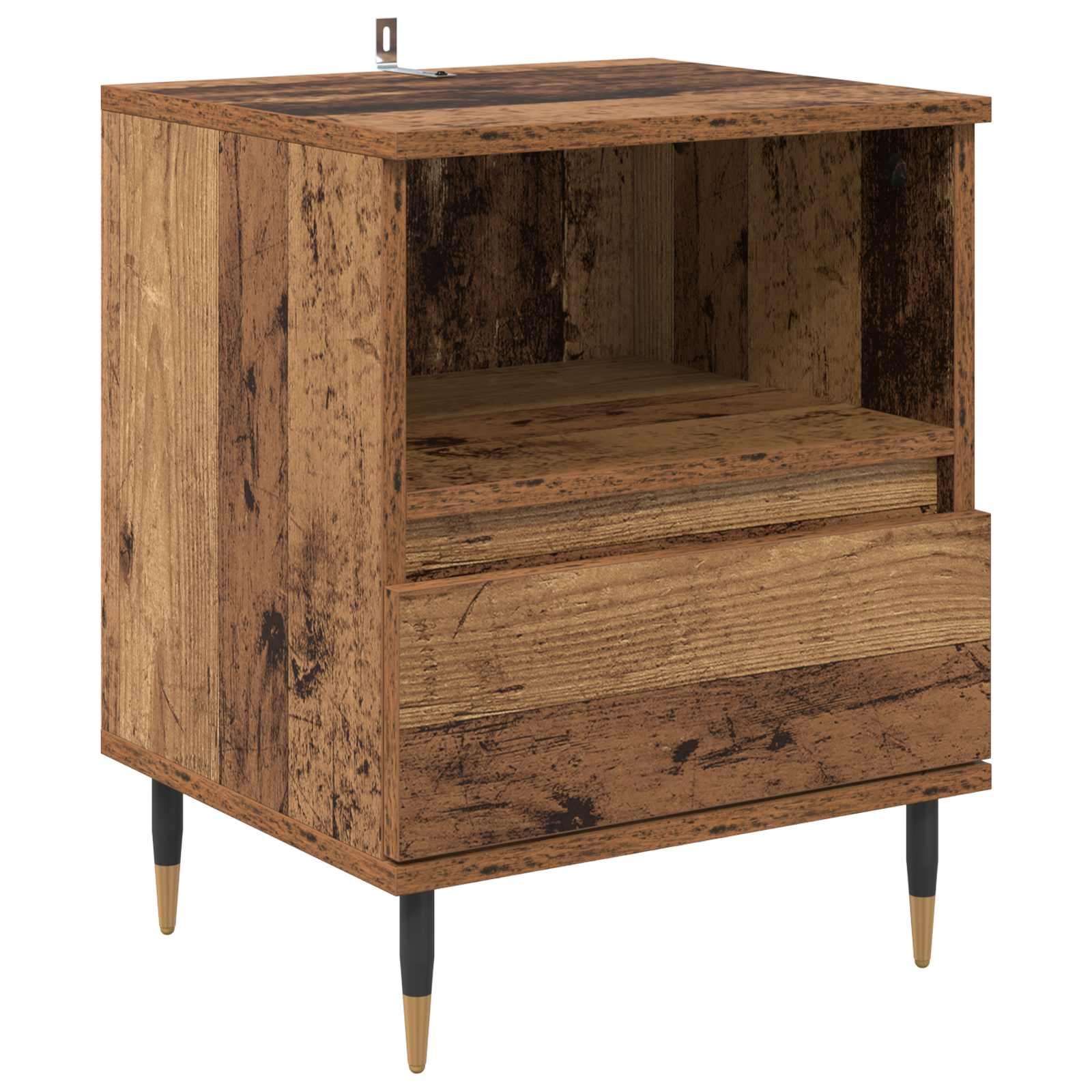 Noćni ormar 2 pcs Staro drvo 40 x 35 x 50 cm Konstruirano drvo