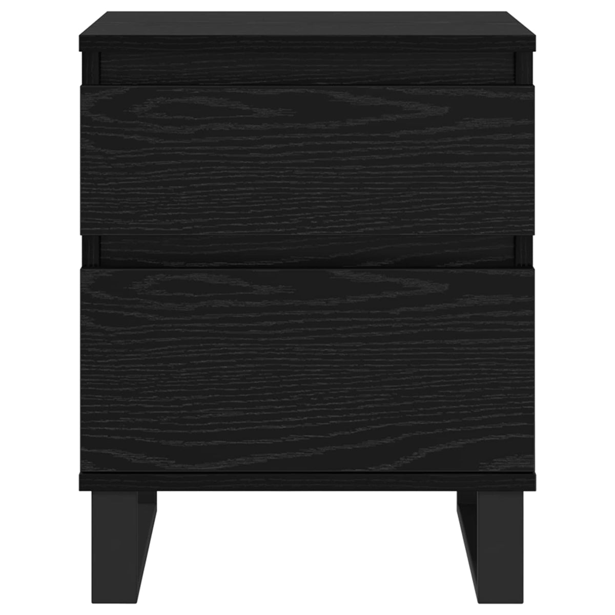 Noćni ormar Crni hrast 40 x 35 x 50 cm Konstruirano drvo