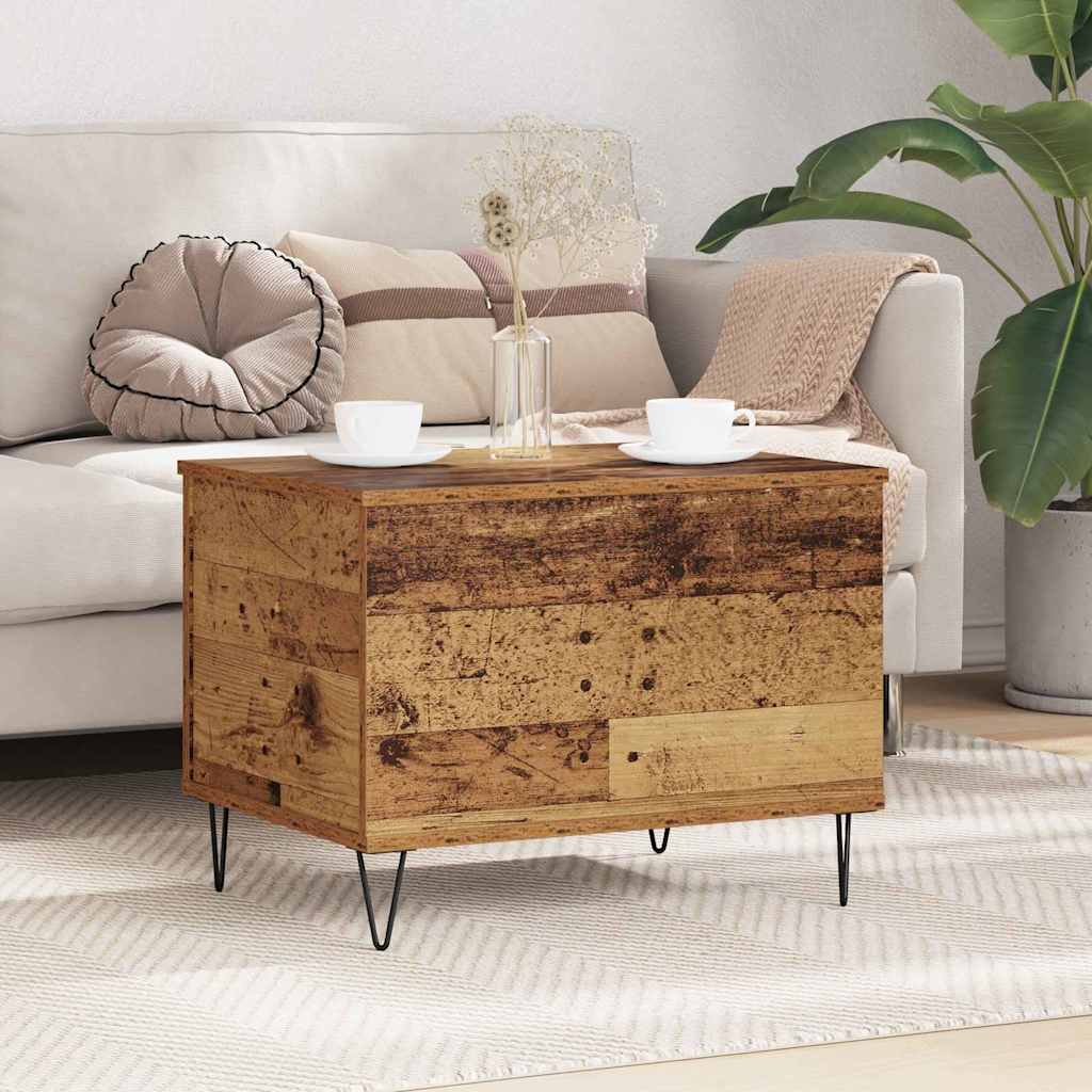 Kava Stol Staro drvo 60 x 44,5 x 45 cm Konstruirano drvo