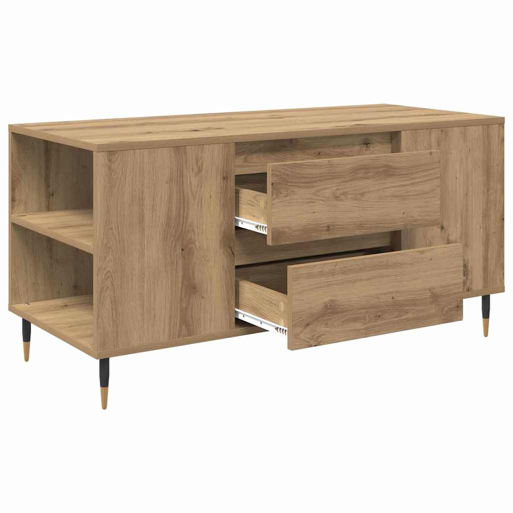 Kava Stol Umjetnički hrast 102 x 44,5 x 50 cm Konstruirano drvo
