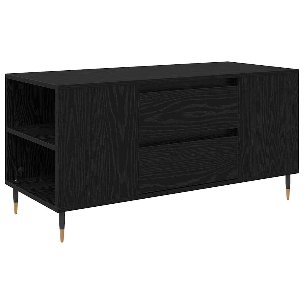 Kava Stol Crni hrast 102 x 44,5 x 50 cm Konstruirano drvo