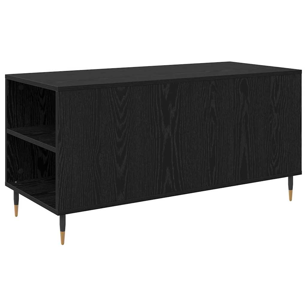 Kava Stol Crni hrast 102 x 44,5 x 50 cm Konstruirano drvo