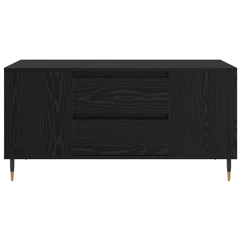 Kava Stol Crni hrast 102 x 44,5 x 50 cm Konstruirano drvo