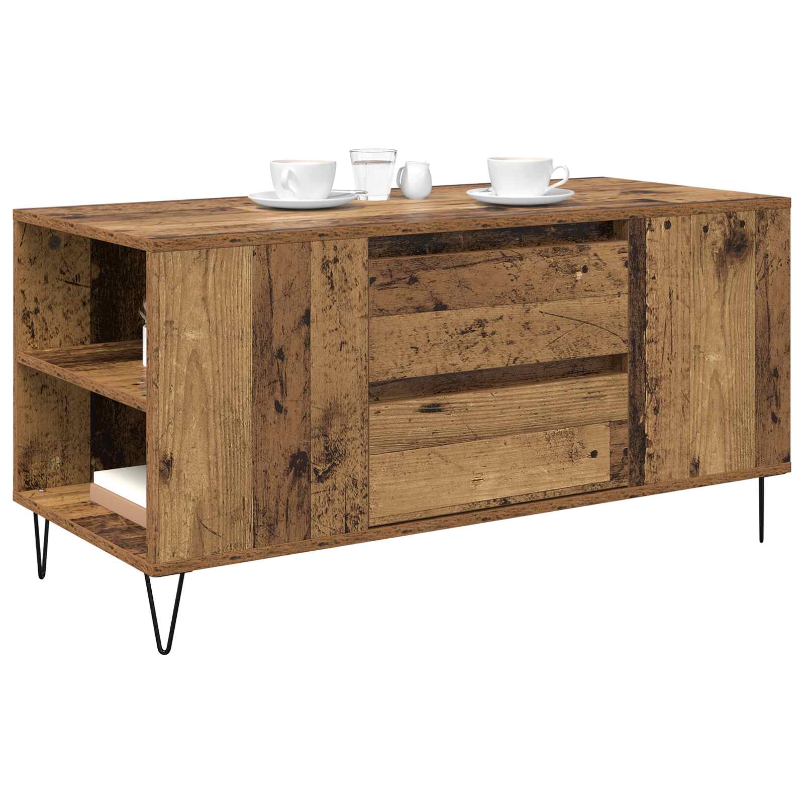 Kava Stol Staro drvo 102 x 44,5 x 50 cm Konstruirano drvo