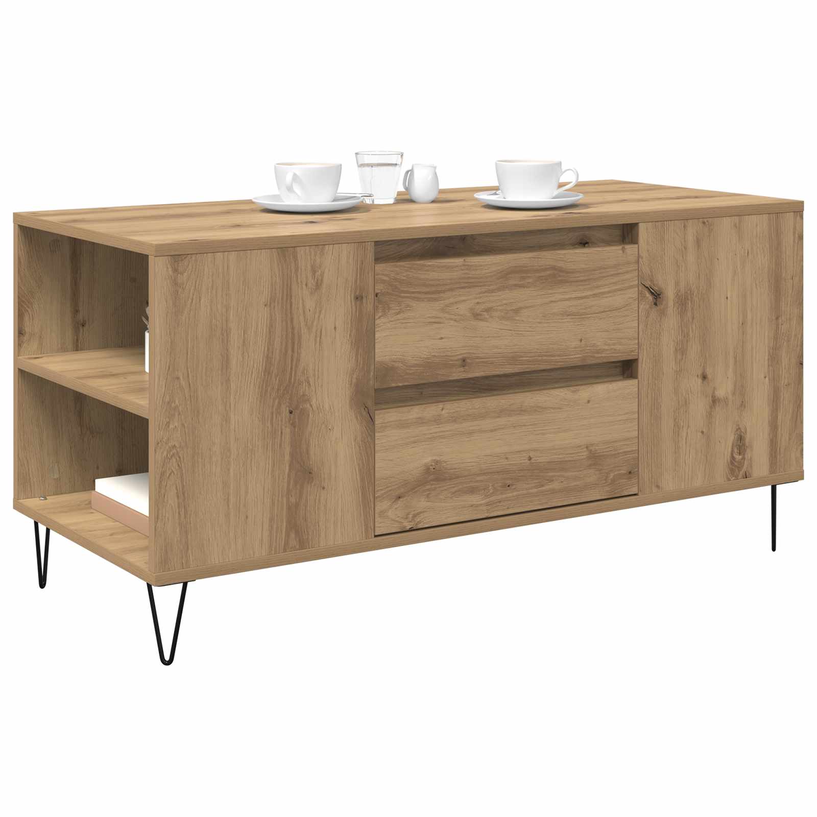 Kava Stol Umjetnički hrast 102 x 44,5 x 50 cm Konstruirano drvo