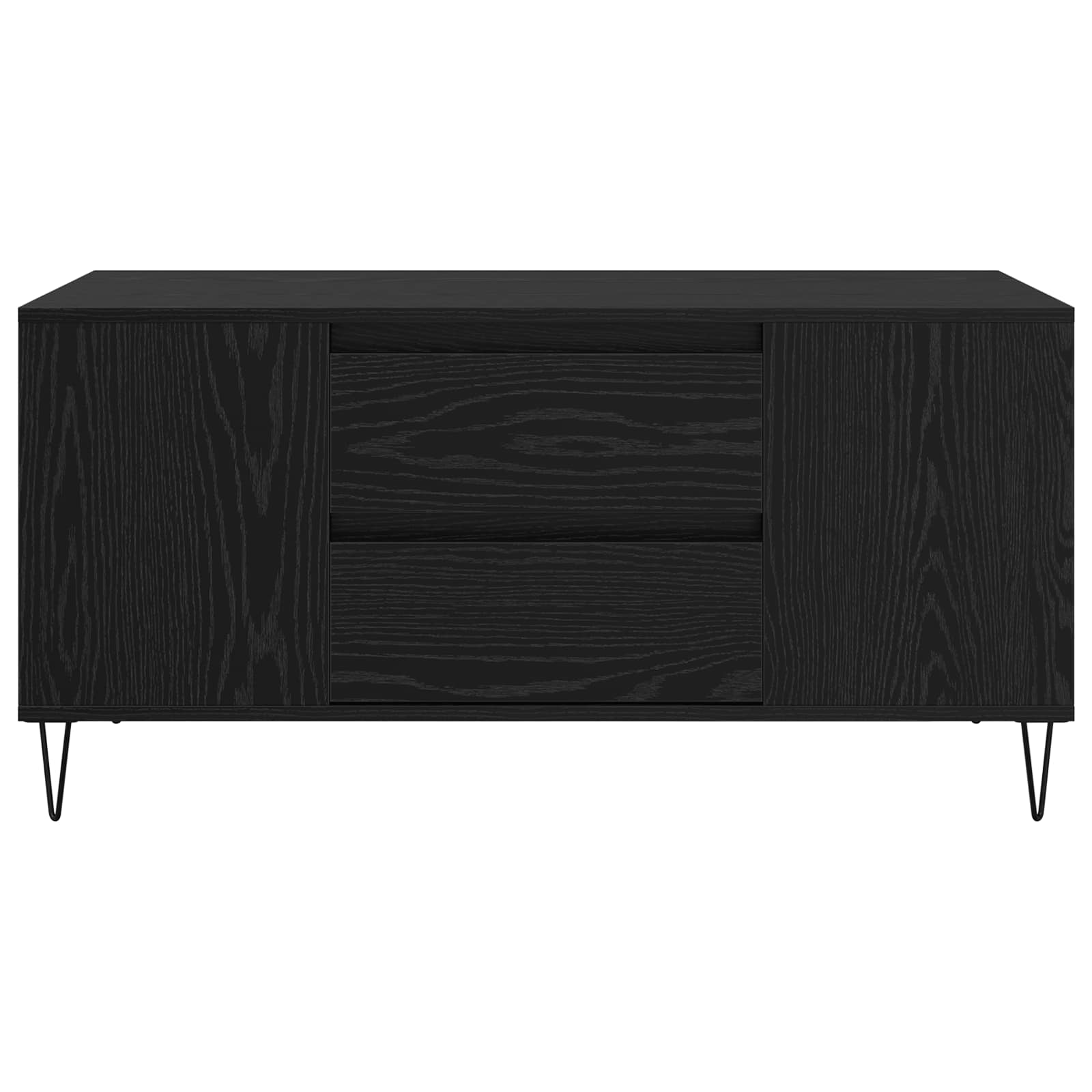 Kava Stol Crni hrast 102 x 44,5 x 50 cm Konstruirano drvo