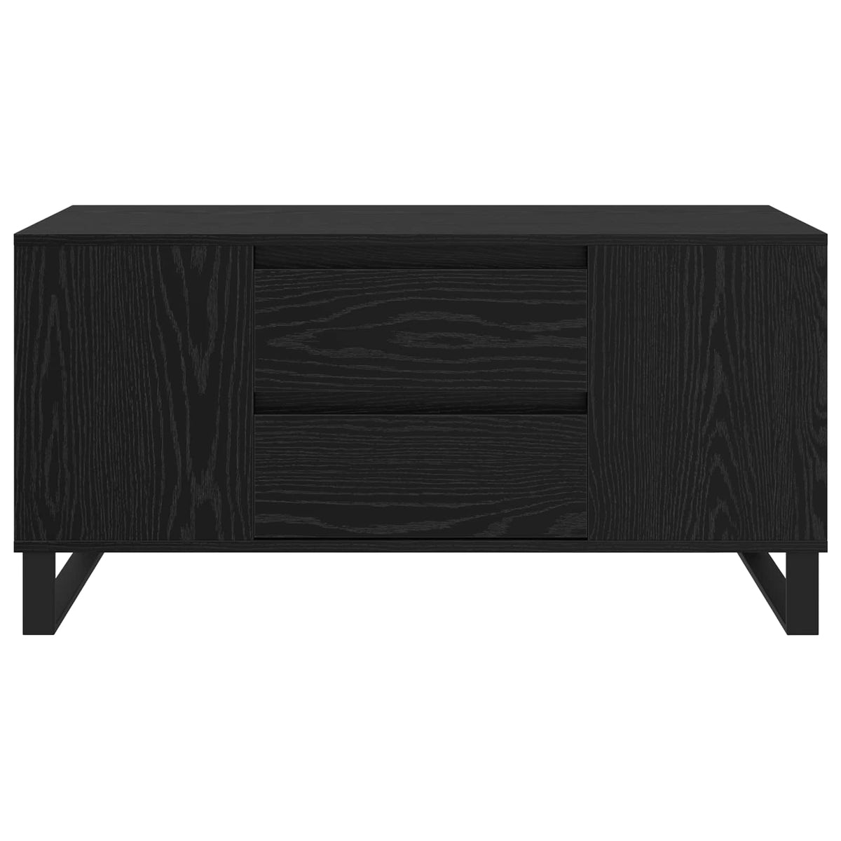 Kava Stol Crni hrast 102 x 44,5 x 50 cm Konstruirano drvo