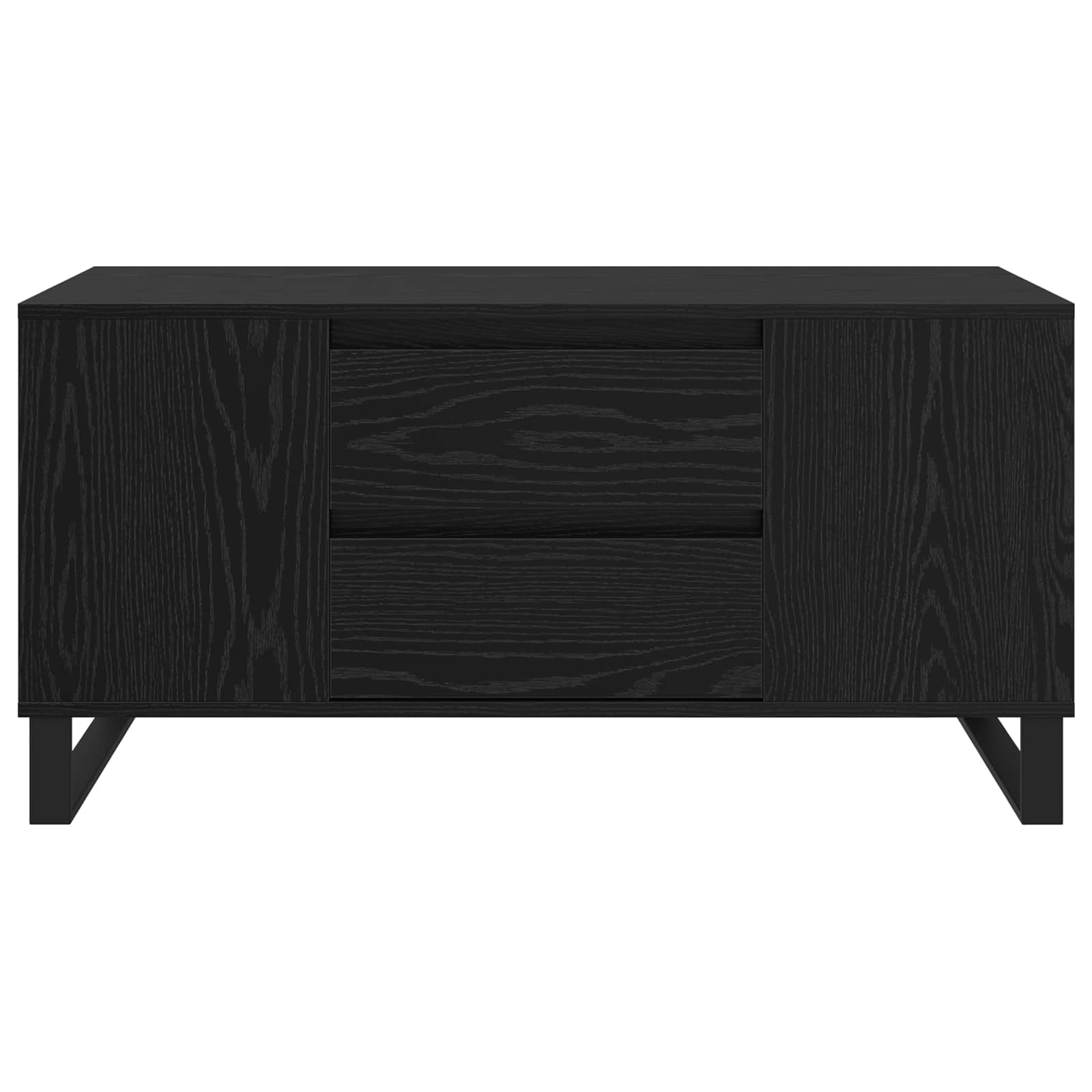 Kava Stol Crni hrast 102 x 44,5 x 50 cm Konstruirano drvo