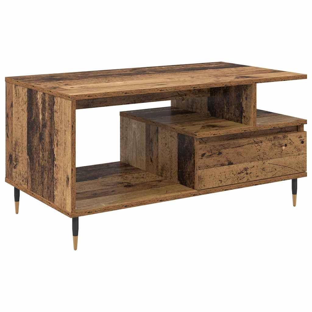 Kava Stol Staro drvo 90 x 49 x 45 cm Konstruirano drvo
