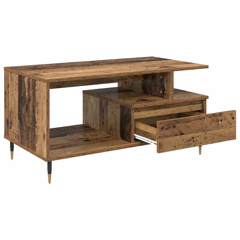 Kava Stol Staro drvo 90 x 49 x 45 cm Konstruirano drvo