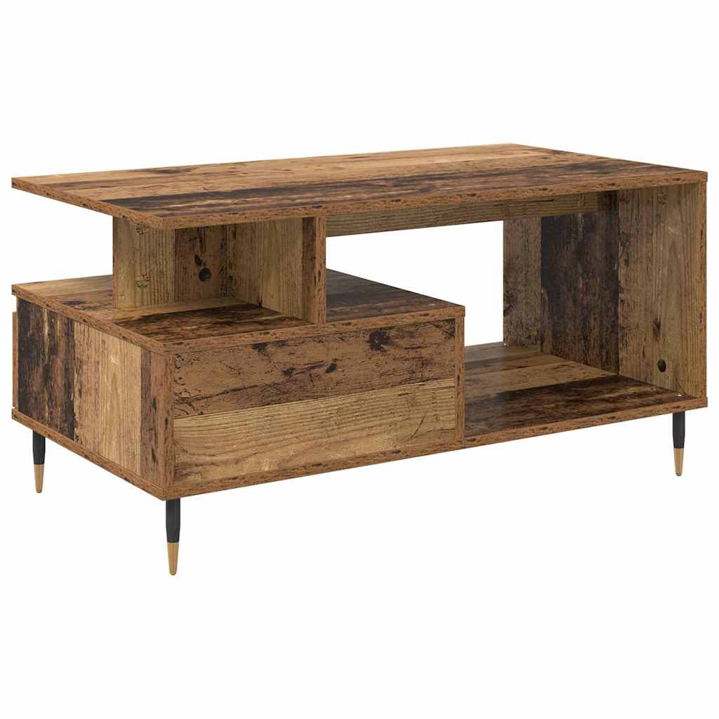 Kava Stol Staro drvo 90 x 49 x 45 cm Konstruirano drvo