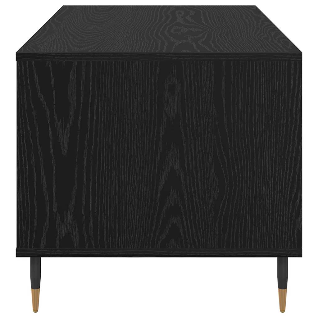 Kava Stol Crni hrast 90 x 49 x 45 cm Konstruirano drvo