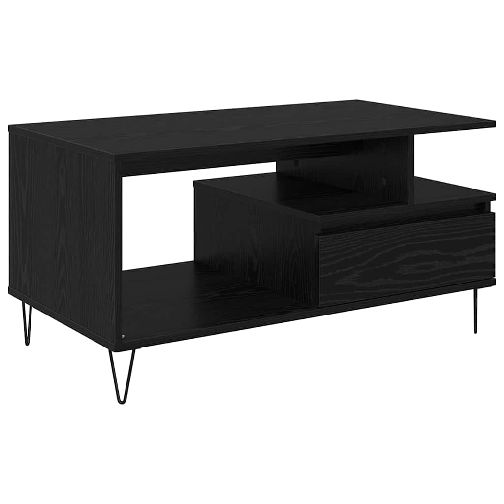 Stolić za kavu boja hrasta 90x49x45 cm konstruirano drvo