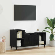 TV ormar Crni hrast 100 x 35 x 55 cm Konstruirano drvo