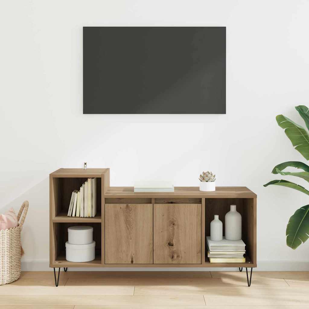 TV ormar 100 x 35 x 55 cm Umjetnički hrast Konstruirano drvo