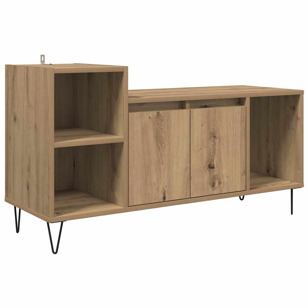 TV ormar Umjetnički hrast 100 x 35 x 55 cm Konstruirano drvo
