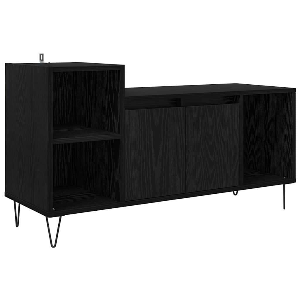 TV ormar Crni hrast 100 x 35 x 55 cm Konstruirano drvo